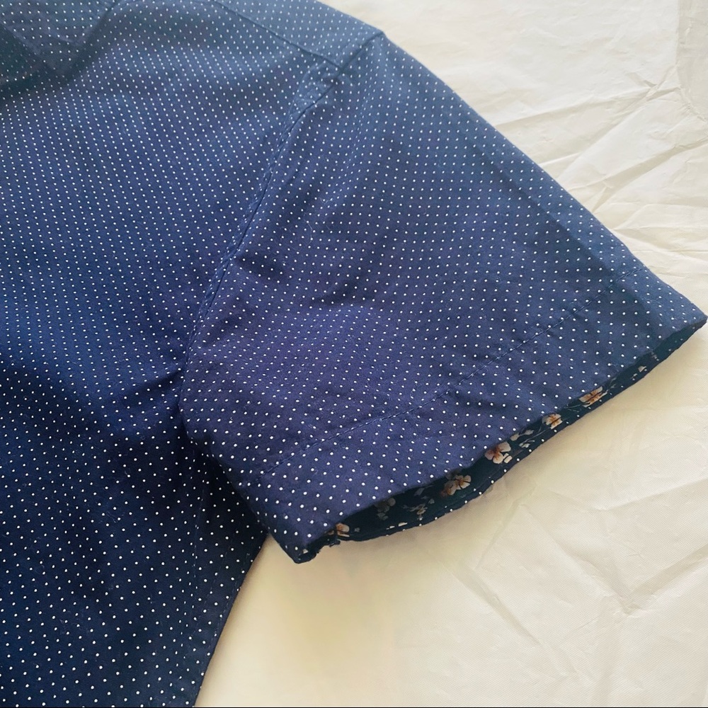 DENIM & FLOWER RiCKY SINGH dark blue shirt - Picture 3 of 5